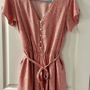 GAP Pink Patterned Romper